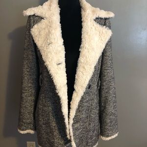 Guess fur collared jacket